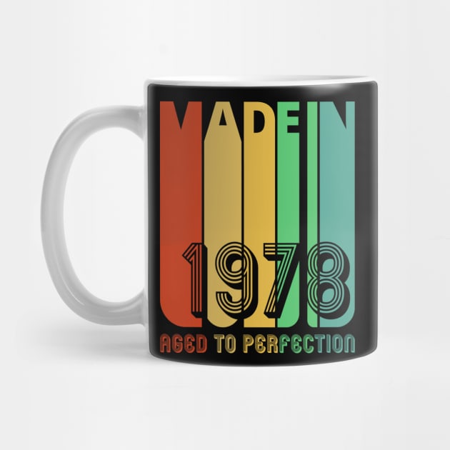 Vintage retro Made in 1978 Aged to perfection. by MadebyTigger